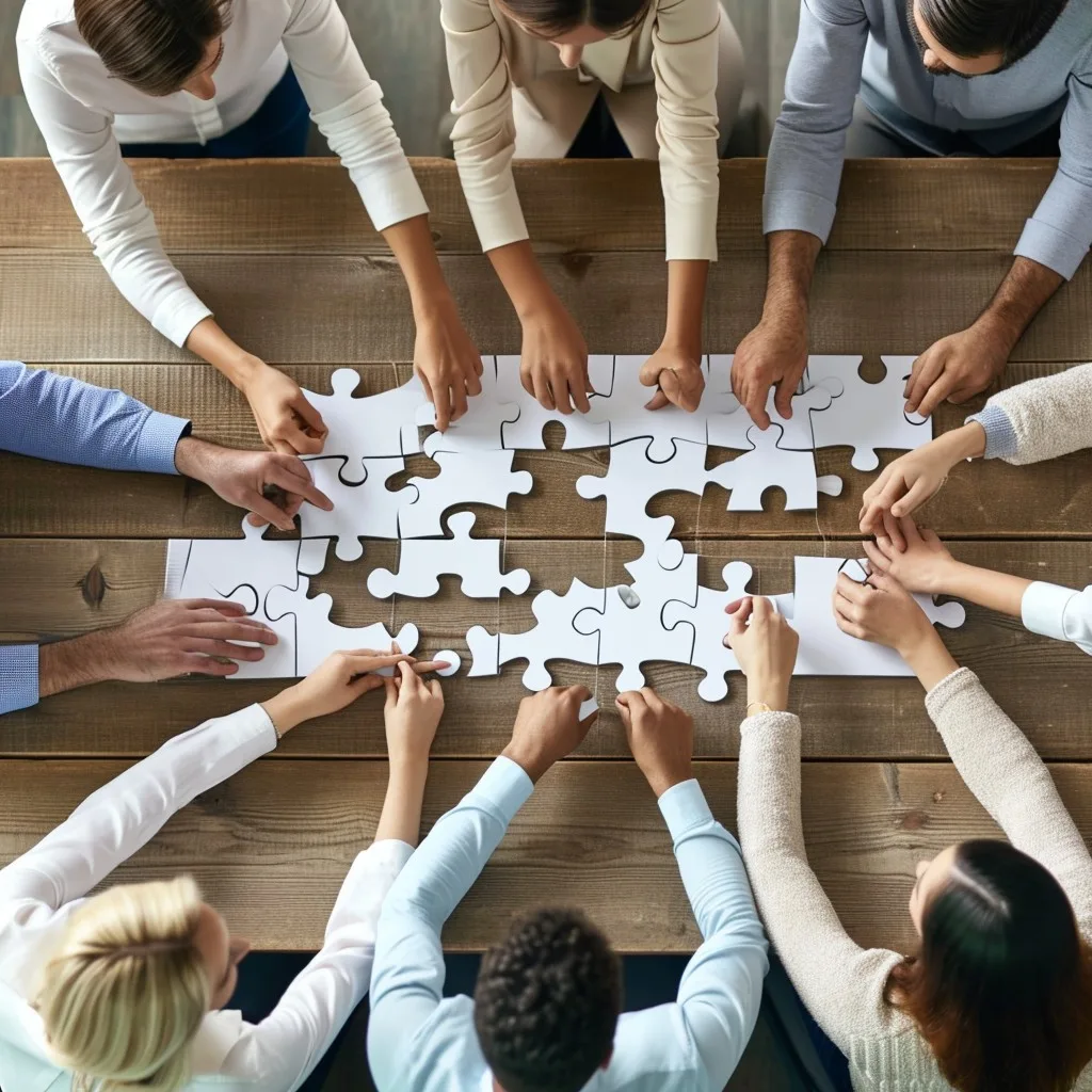 StockCake-Teamwork Puzzle Connection_1739164031 What we do