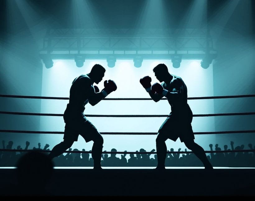 StockCake-Dramatic-Boxing-Showdown_1745145735-v2 OKR versus MBO